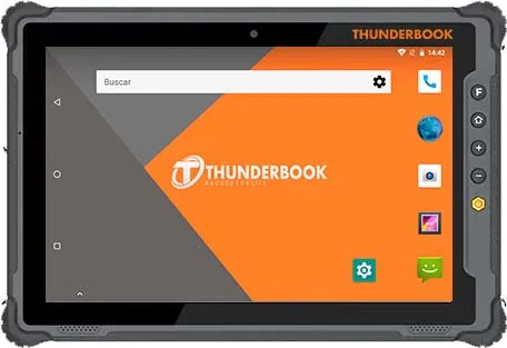 Tablet Rugerizada Spartan A100 ANDROID 10 inch frontal