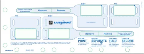 Wristbands/Tags, Paper