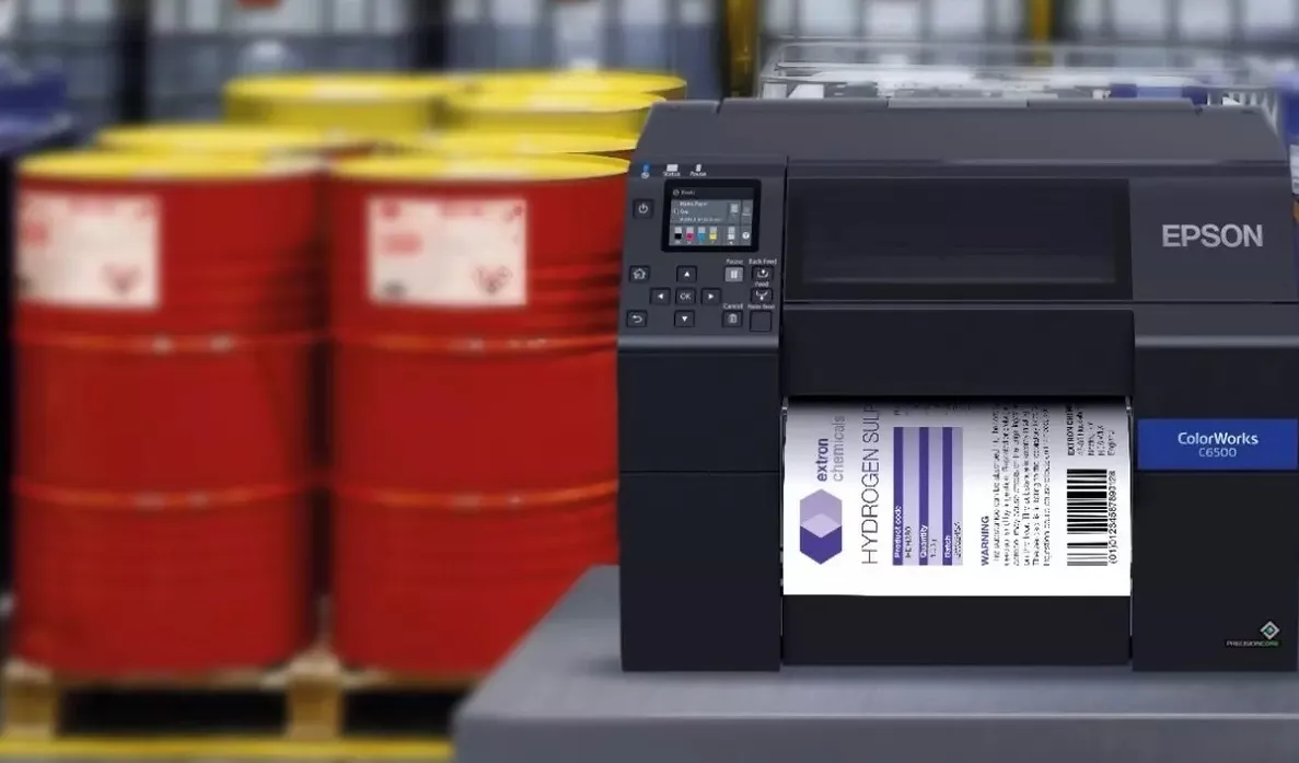 Epson ColorWorks - Industria química